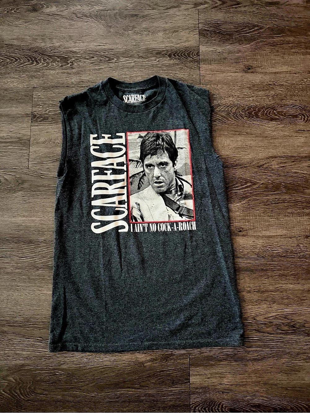 Scarface Graphic Tank Top Black